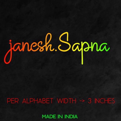 Customize Your Neon Sign