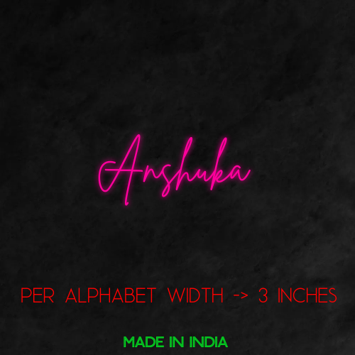 Customize Your Neon Sign