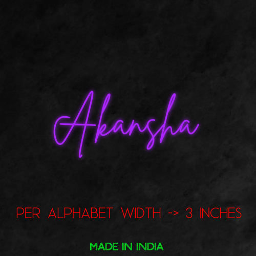 Customize Your Neon Sign