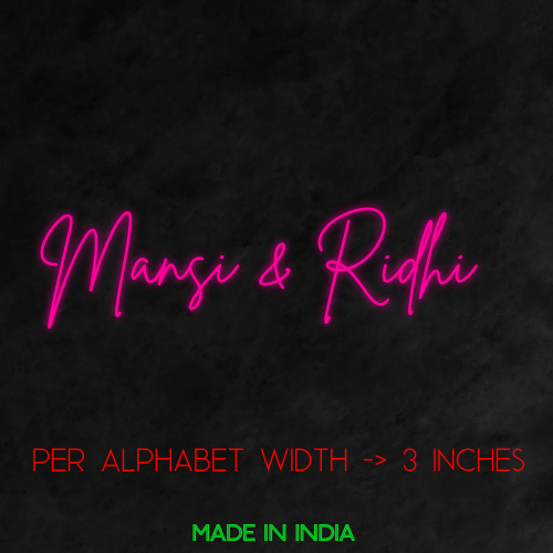 Customize Your Neon Sign