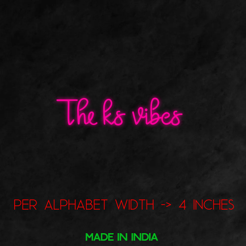 Customize Your Neon Sign