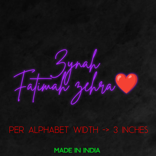 Customize Your Neon Sign