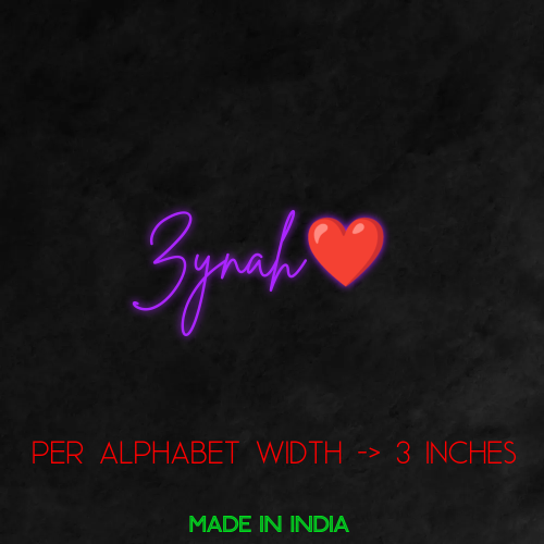 Customize Your Neon Sign