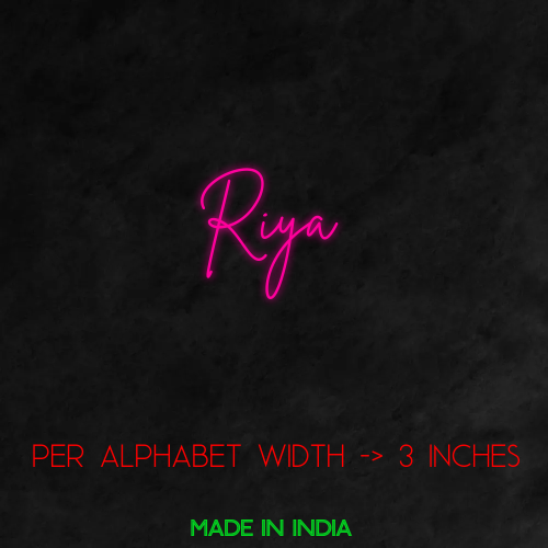 Customize Your Neon Sign