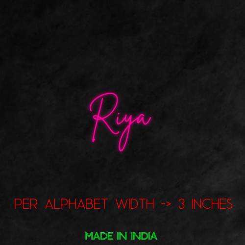 Customize Your Neon Sign
