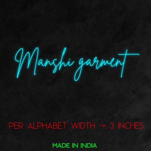 Customize Your Neon Sign