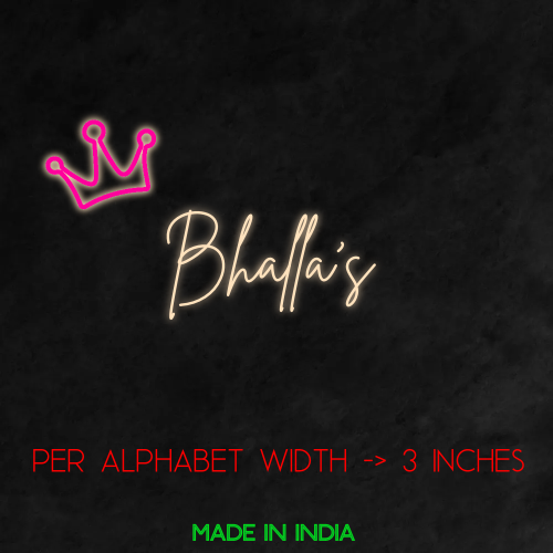 Customize Your Neon Sign