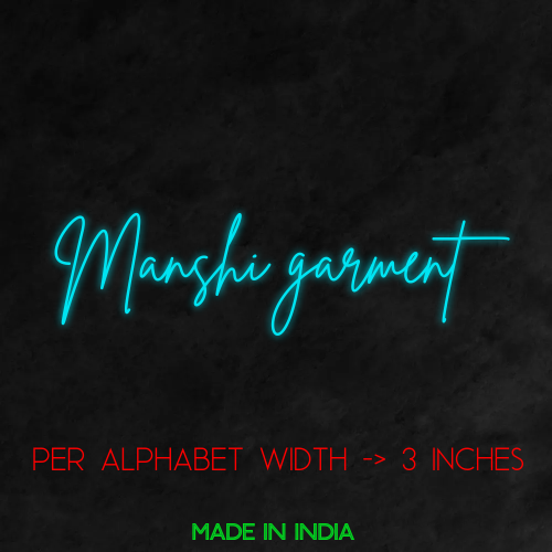 Customize Your Neon Sign