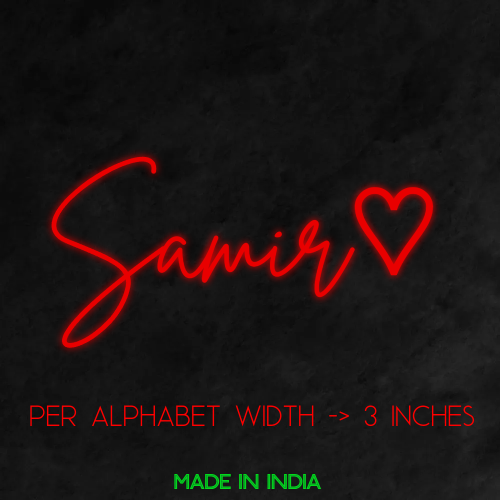Customize Your Neon Sign