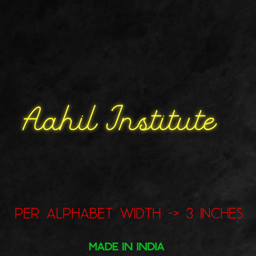 Customize Your Neon Sign