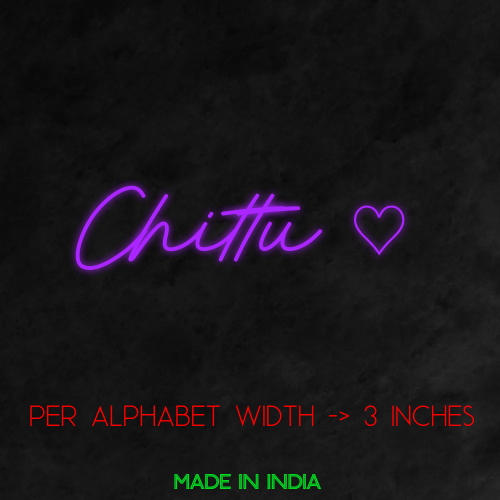 Customize Your Neon Sign