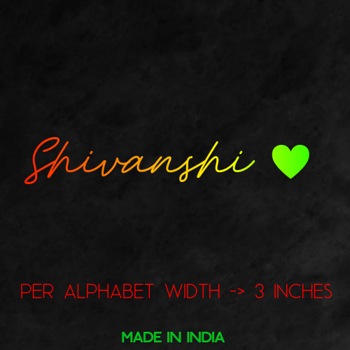 Customize Your Neon Sign