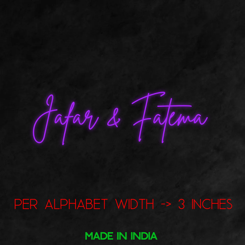 Customize Your Neon Sign
