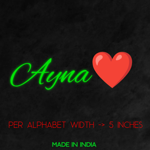 Customize Your Neon Sign