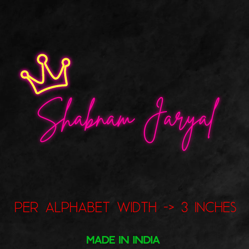 Customize Your Neon Sign