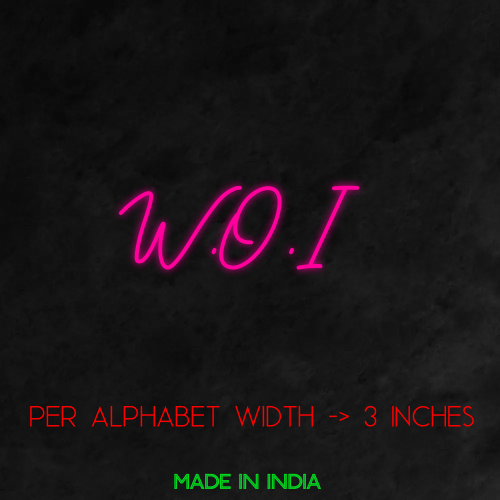 Customize Your Neon Sign