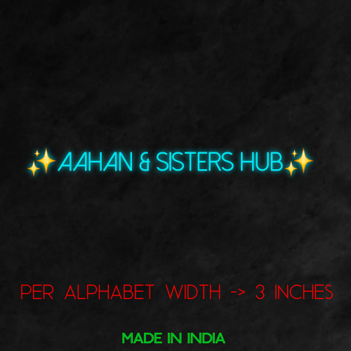 Customize Your Neon Sign