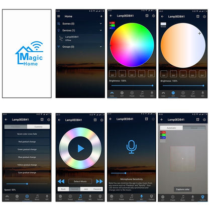 RBG Wifi Controller - WIFI Wireless Smart Controller With Free App via IOS or Android Smartphone