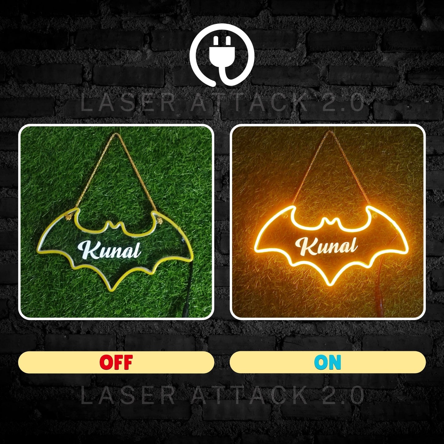 Batman Neon Lamp