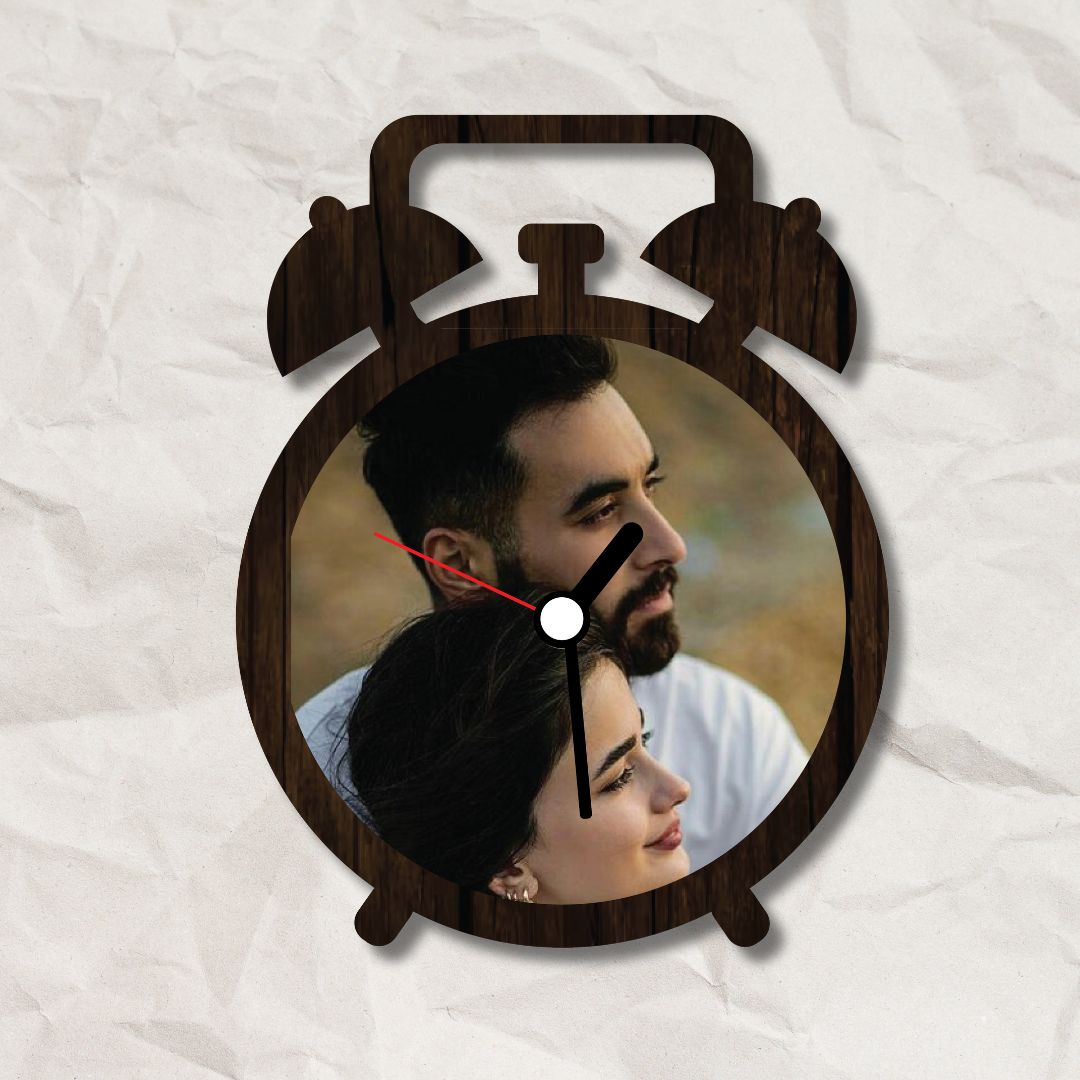 Personalise Clock With ( 1 Photo )