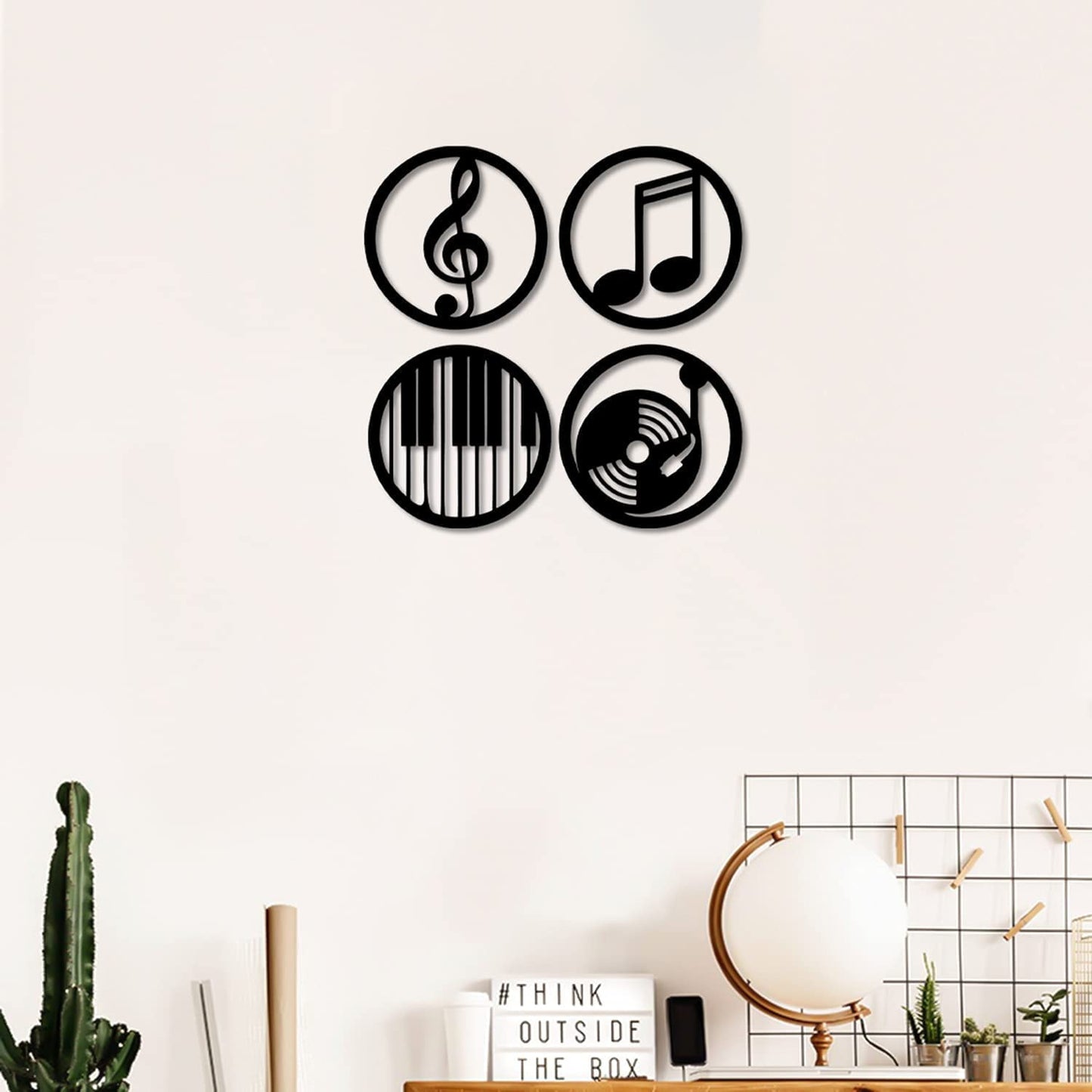 Music Circle Wall Art