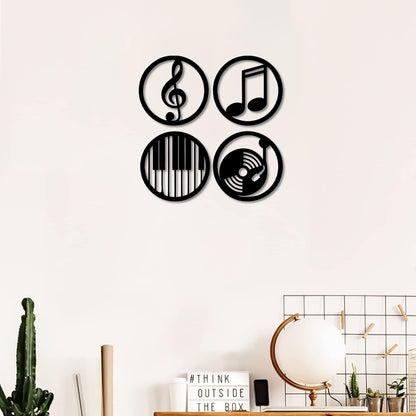 Music Circle Wall Art