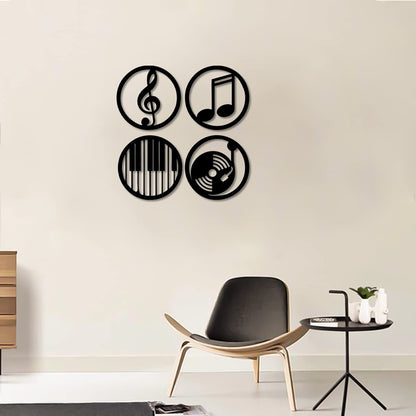 Music Circle Wall Art