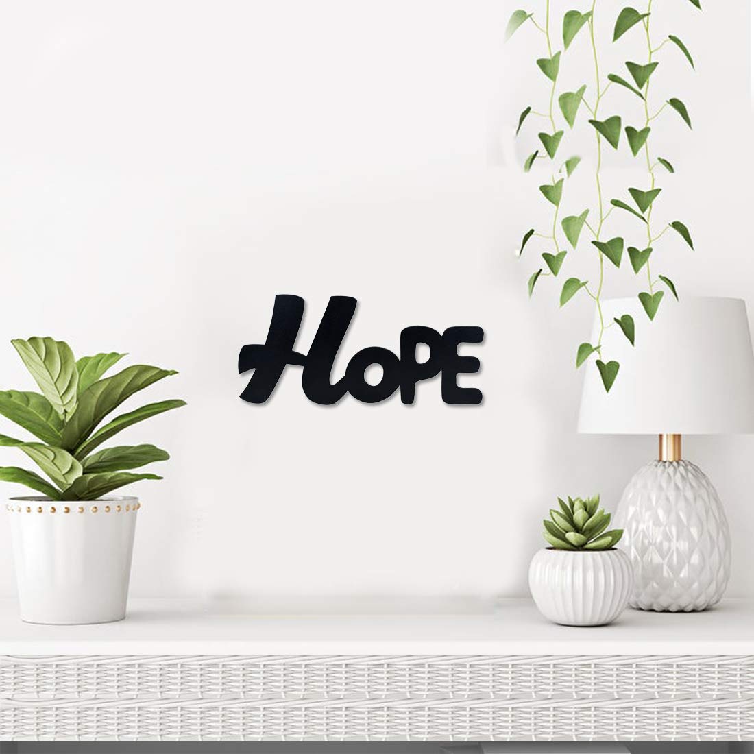 Hope Plaque Sign – Lets Custom Studio - Custom Neon Signs