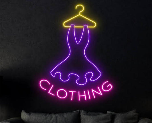 Clothing Store Neon Sign