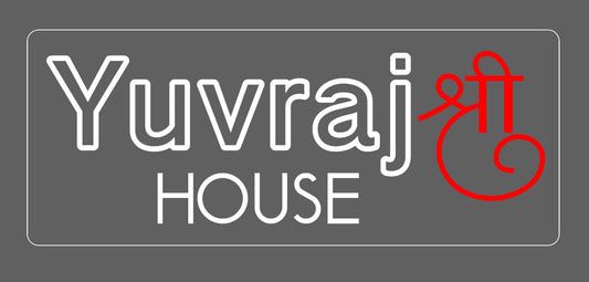 Yuvraj Shree House Neon Sign