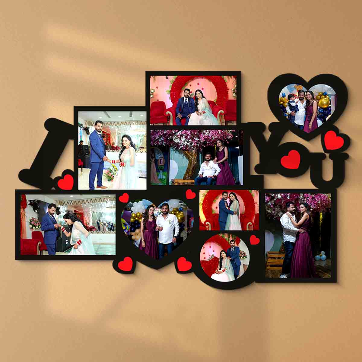 Personalized Love Frame (9 Photos  )