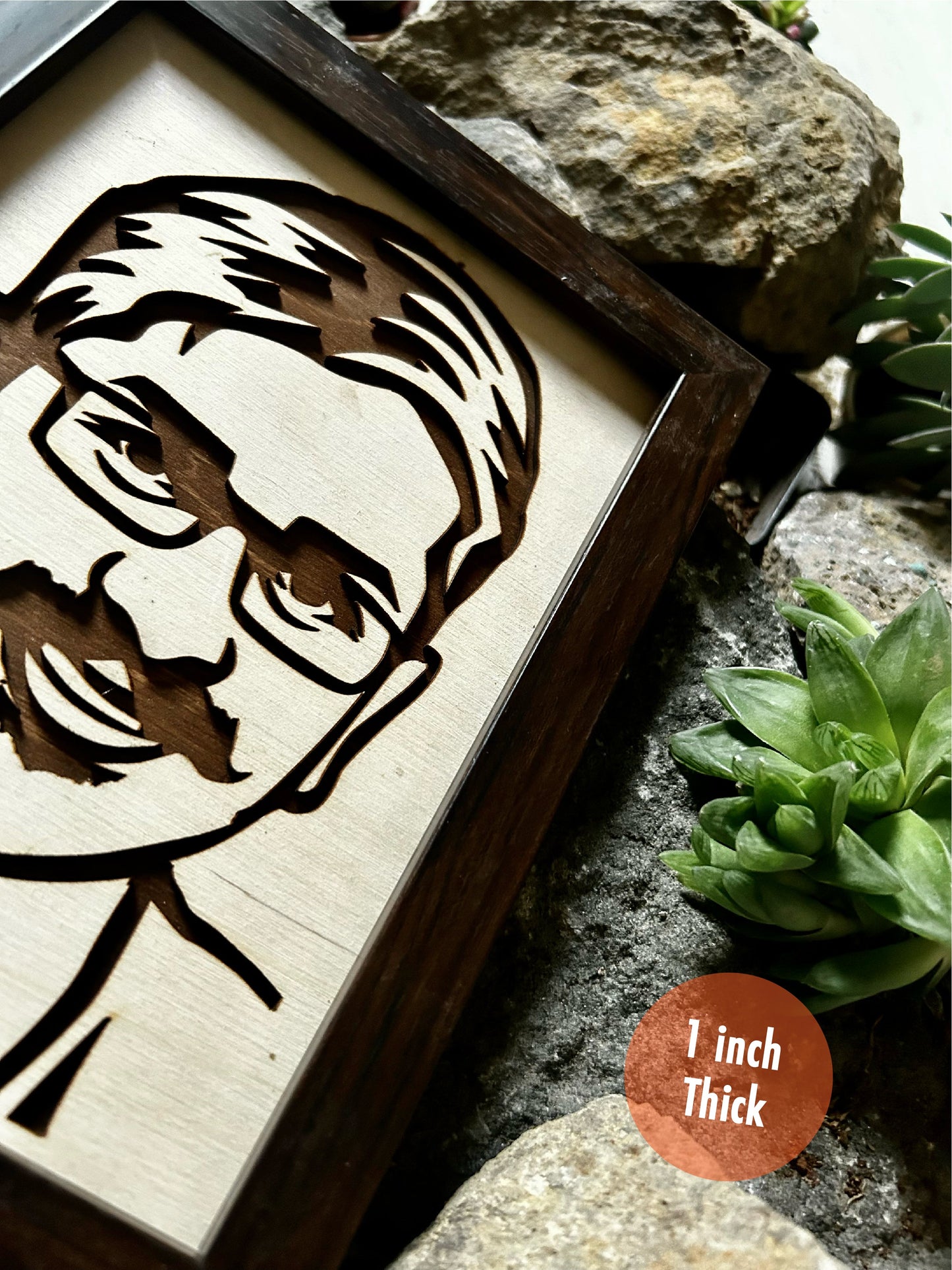 Laser Cut Photo Frame (Single Person)