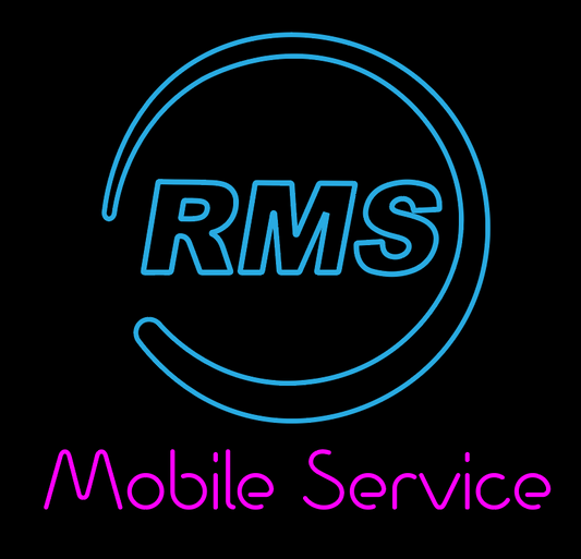 RMS Mobile Service - Custom Neon Signs - 30 x 30 Inches
