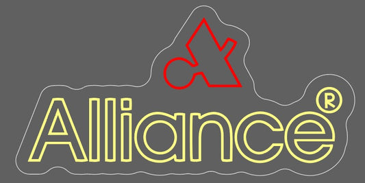 Alliance & NU-WAY Neon Sign