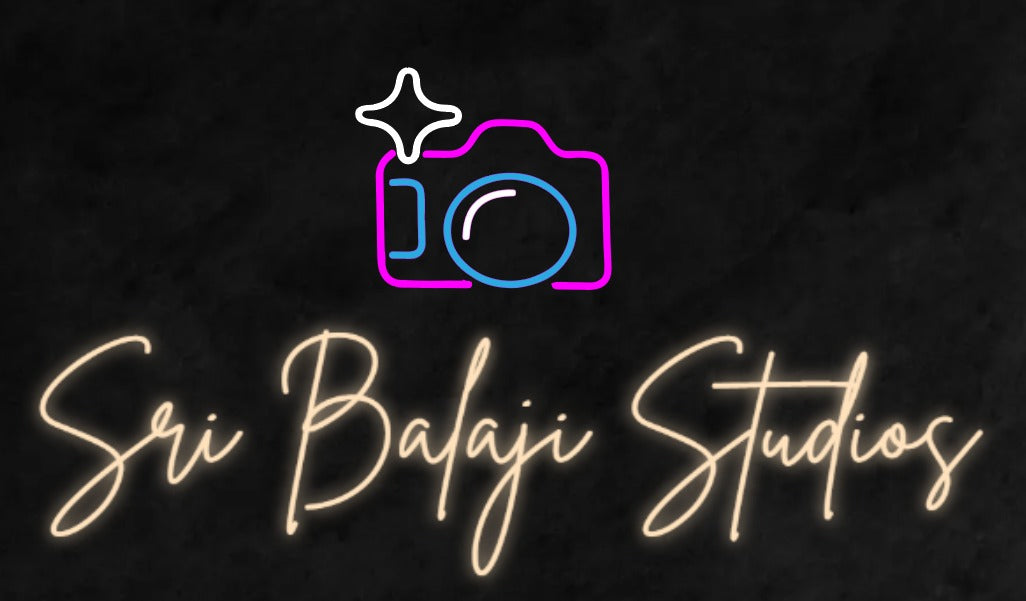 Sri Balaji Studios Custom Logo Neon Sign