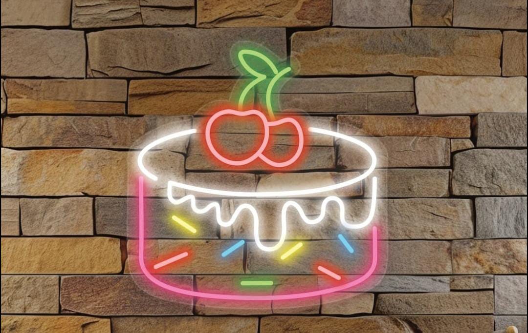 Cake Neon Sign