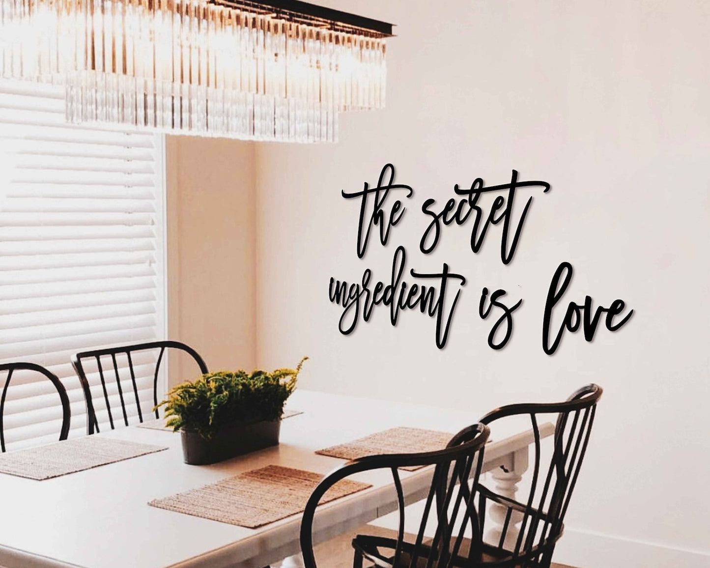 The Secret Ingredient is Love Wall Art