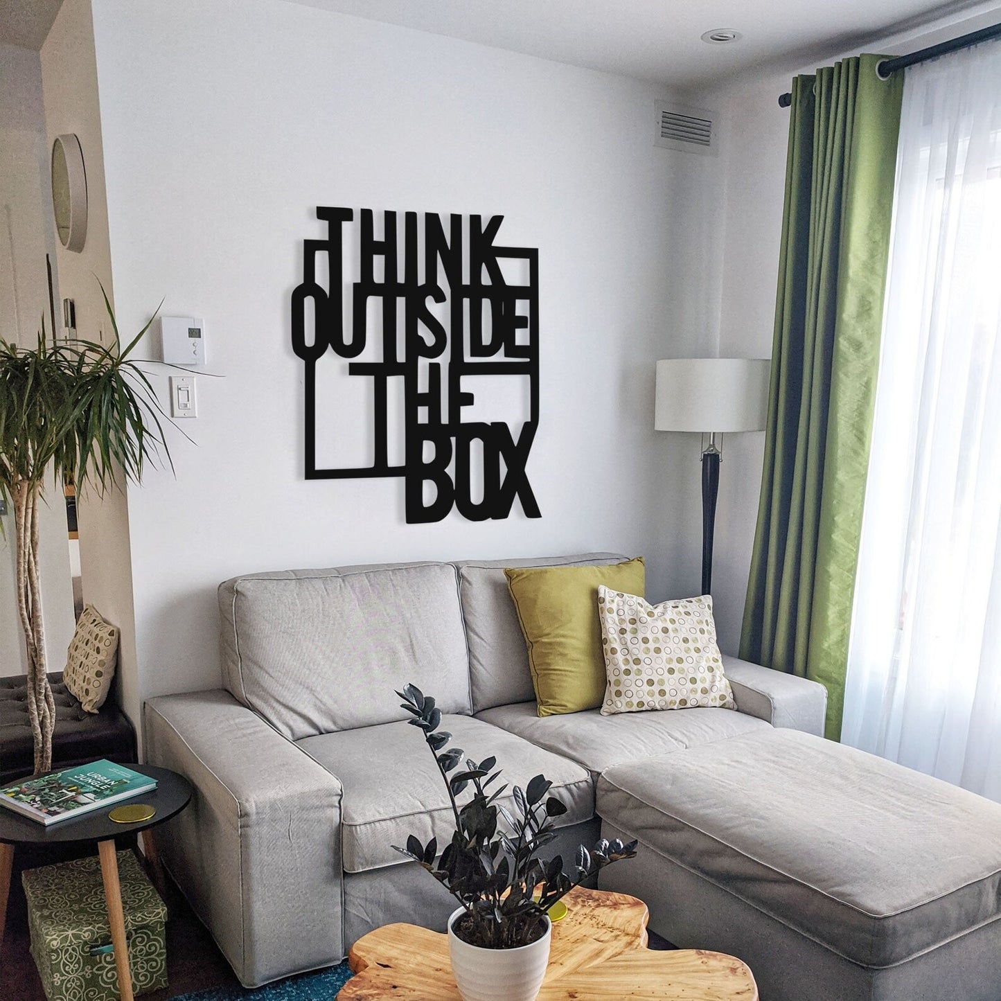 Think Outside The Box Wall Decor
