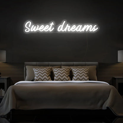 Sweet Dreams Neon Sign Decor