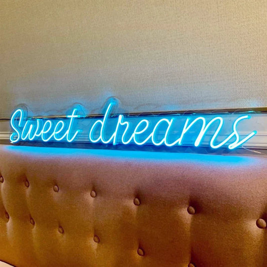 Sweet Dreams Neon Sign Decor
