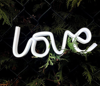 Love Neon Sign Led couple Art Light Sign