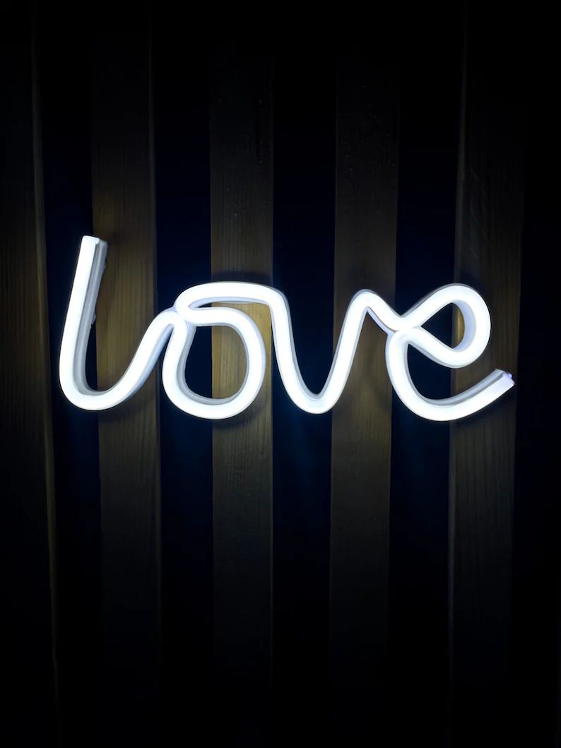Love Neon Sign Led couple Art Light Sign