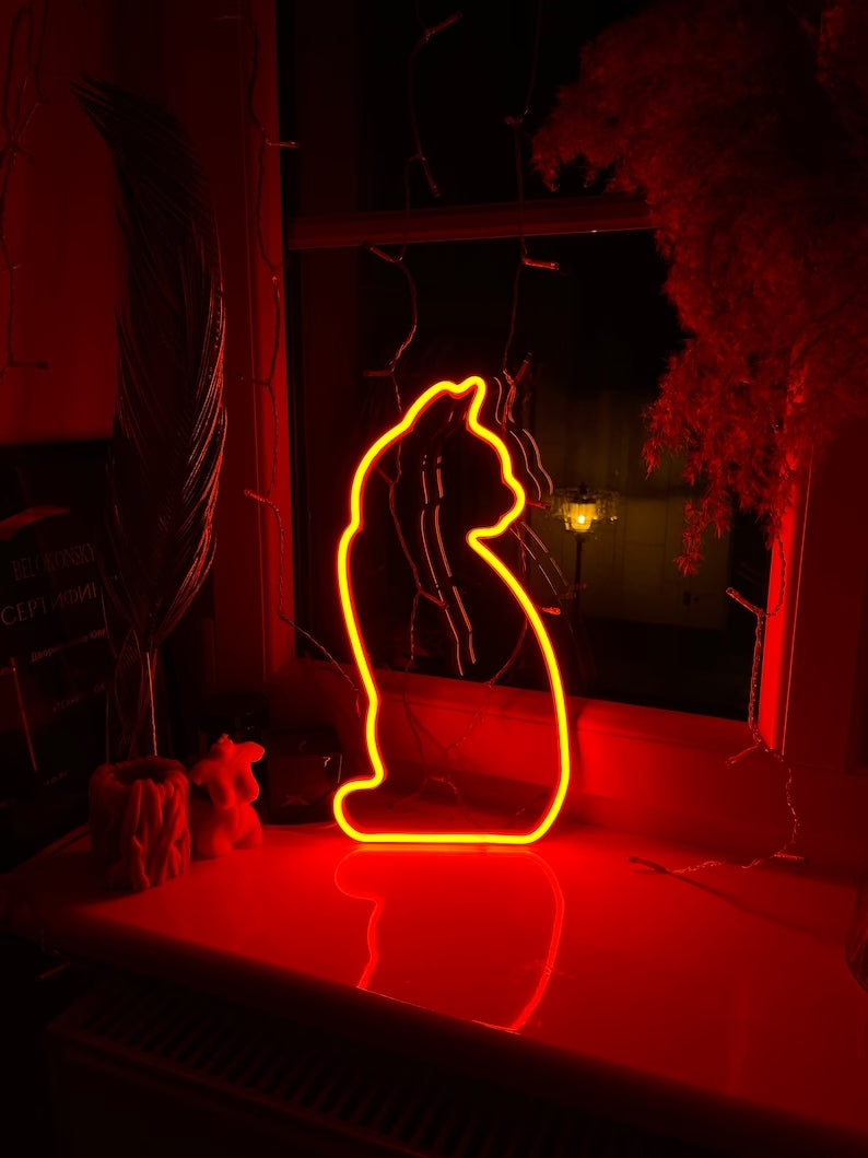 Cat Lover Neon Sign