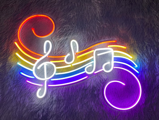 Music Flow LED Neon Sign