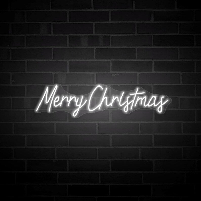 Merry Christmas Neon Sign - Style 2