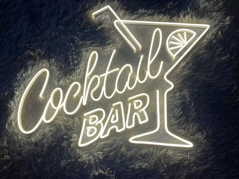 Cocktail Bar With Glass