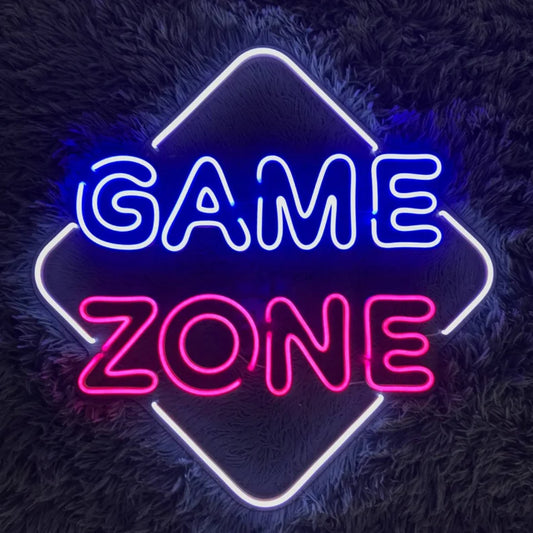 Game Zone Neon Signs For Game Room