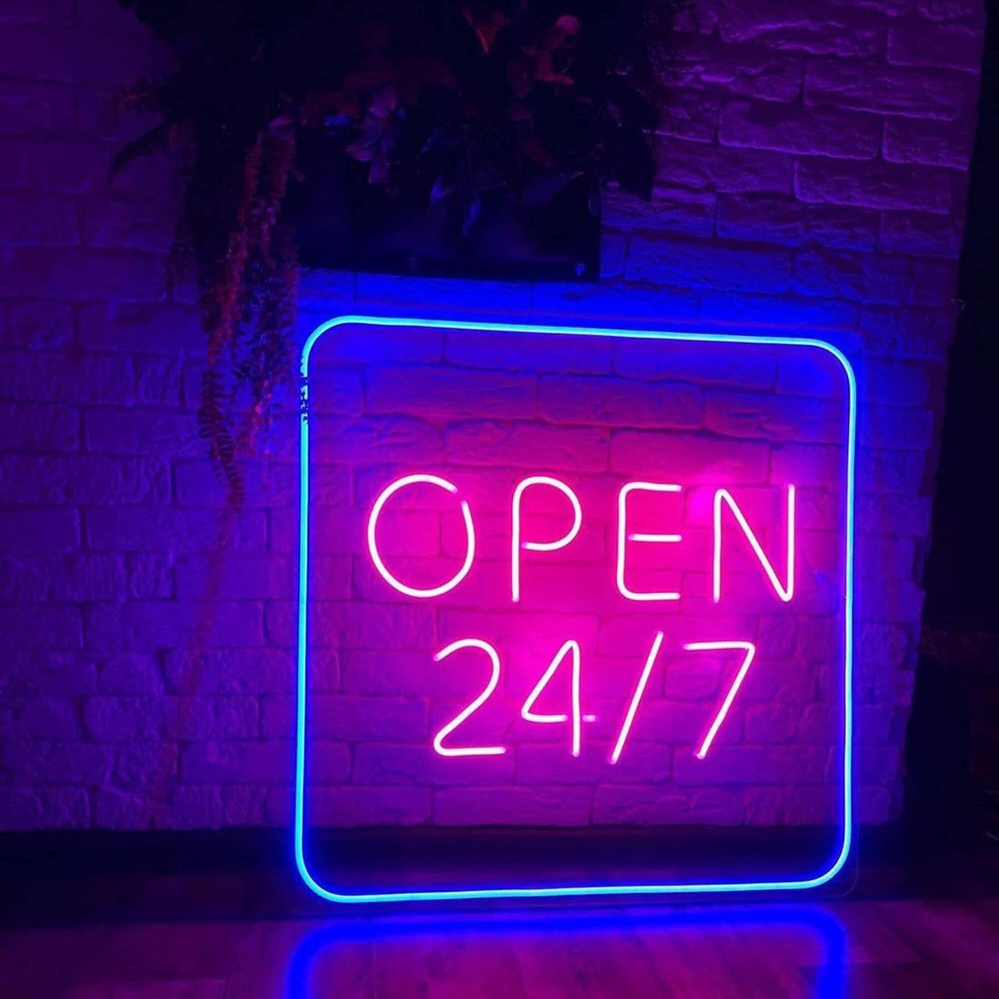 Open 24x7 Neon Sign