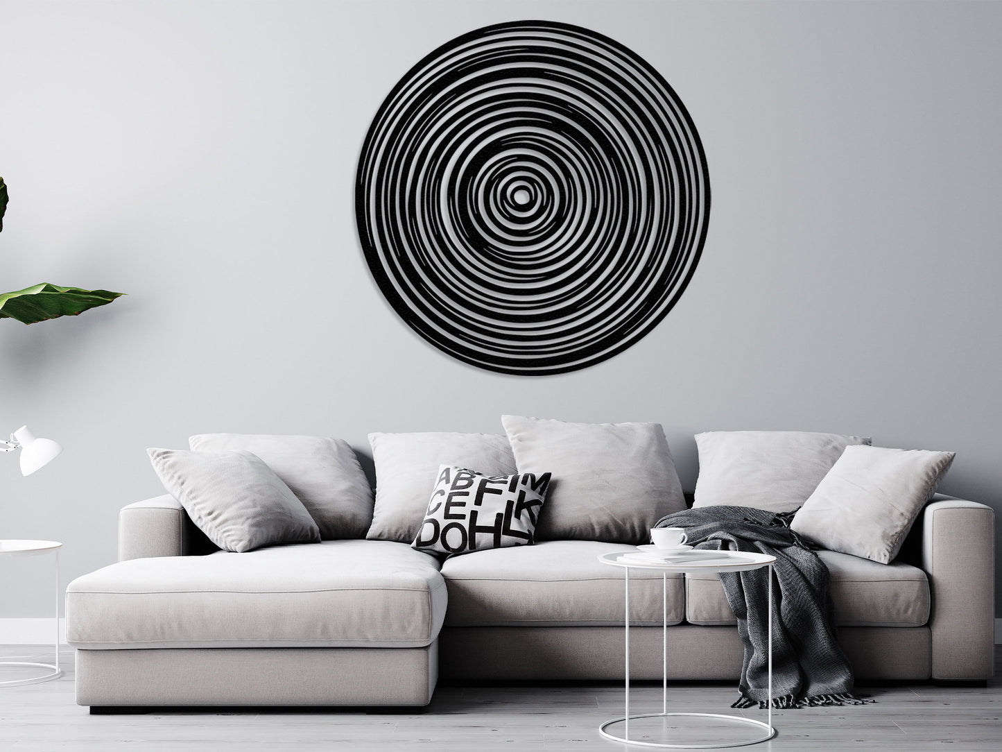 Abstract Circle Wall Art