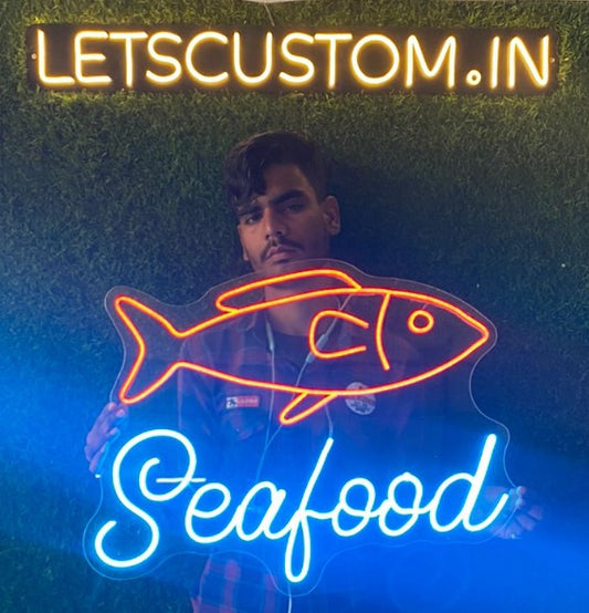 Seafood Neon Sign